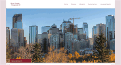 Desktop Screenshot of calgaryhomerentals.com