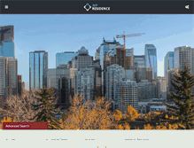 Tablet Screenshot of calgaryhomerentals.com